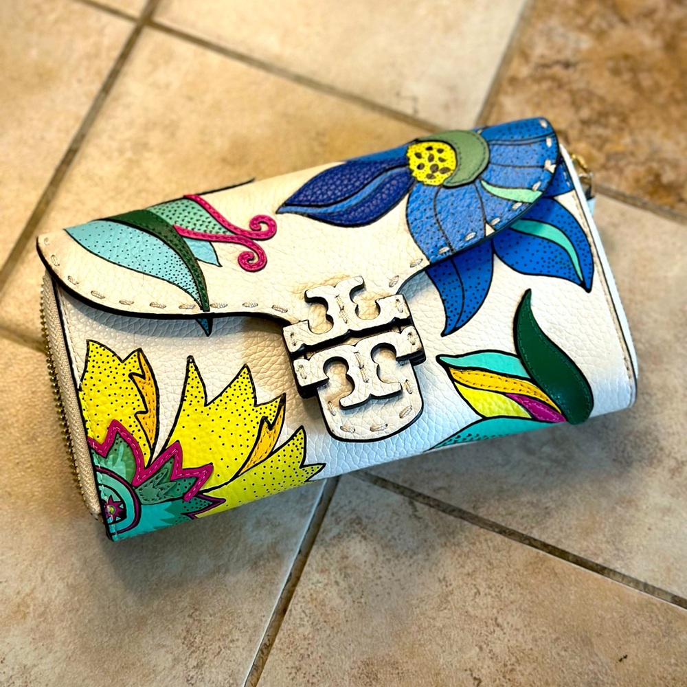 McGraw floral wallet crossbody